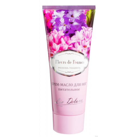 Крем-масло для ног питательное Liv Delano Fleurs De France Роскошь гиацинта 75 г Крем-масло для ног питательное Liv Delano Fleurs De France Роскошь гиацинта 75 г