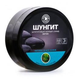 Скраб шунгитовый черный Detox Фратти Шунгит 350 г Скраб шунгитовый черный Detox Фратти Шунгит 350 г