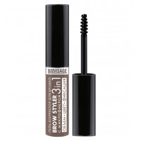Гель-корректор для бровей Lux Visage Brow styler 3 в 1 № 04 эспрессо Гель-корректор для бровей Lux Visage Brow styler 3 в 1 № 04 эспрессо