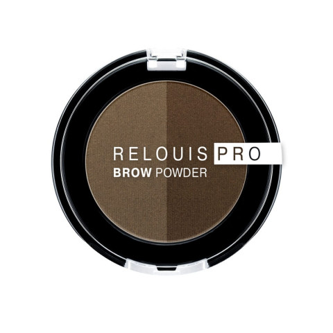 Тени для бровей Relouis Pro Brow Powder 3г №02 TAUPE NEW Тени для бровей Relouis Pro Brow Powder 3г №02 TAUPE NEW
