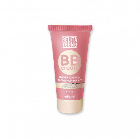 ВВ-крем для лица SPF 15 Белита Belita Young Pfotoshop - эффект универсальный тон 30 мл ВВ-крем для лица SPF 15 Белита Belita Young Pfotoshop - эффект универсальный тон 30 мл