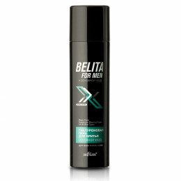 Пена для бритья гиалуроновая для всех типов кожи Белита Belita for men Основной уход 250 мл Пена для бритья гиалуроновая для всех типов кожи Белита Belita for men Основной уход 250 мл