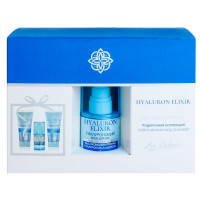 Набор подарочный №2 Hyaluron Elixir (Крем для век 35 г + Крем для лица дневной 50 г + Крем для лица ночной 50 г) Набор подарочный №2 Hyaluron Elixir (Крем для век 35 г + Крем для лица дневной 50 г + Крем для лица ночной 50 г)
