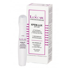 Крем-Lux для век от морщин, припухлостей и темных кругов Витэкс Luxcare с массажным аппликатором 15 мл Крем-Lux для век от морщин, припухлостей и темных кругов Витэкс Luxcare с массажным аппликатором 15 мл