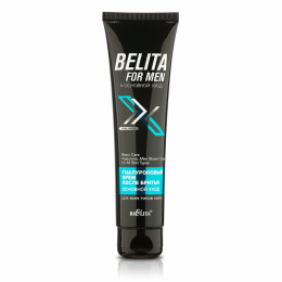 Крем после бритья гиалуроновый для всех типов кожи Белита Belita for men Основной уход 100 мл Крем после бритья гиалуроновый для всех типов кожи Белита Belita for men Основной уход 100 мл