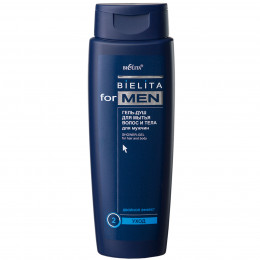 Гель-душ для мытья волос и тела Белита Bielita for MEN 400 мл Гель-душ для мытья волос и тела Белита Bielita for MEN 400 мл