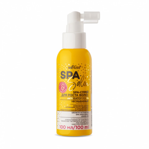 SPA-спрей для волос Белита SPA Salon Активатор роста несмываемый 100 мл SPA-спрей для волос Белита SPA Salon Активатор роста несмываемый 100 мл